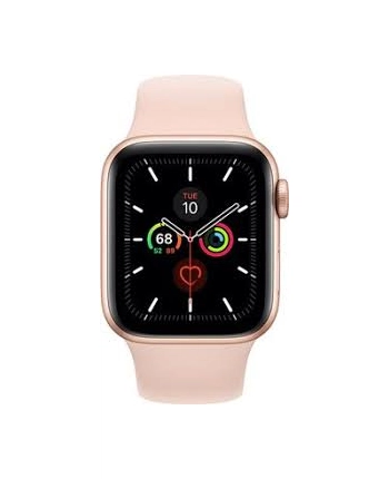 Apple Watch Series 5 Aluminum 40 mm 4G - Pink Band Guld