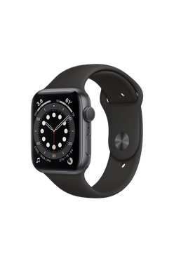 Apple Watch Series 6 (SE) 44 mm 4G Sort Sport Band Black 