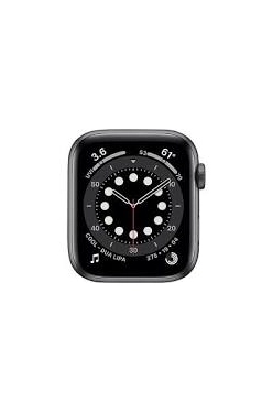 Apple Watch Series SE 44 mm WiFi Grå Sport Band White 