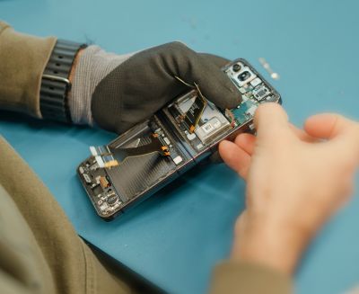 reparation af smartphone